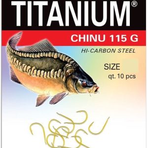 Haczyki Robinson titanium chinu 10szt rozm 1