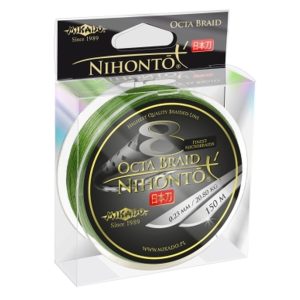 PLECIONKA NIHONTO OCTA 012 150 M ZIELONA - obrazek 1