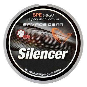 PLECIONKA SAVAGE GEAR HD8 SILENCER BRAID 120M 0,12MM 13 LBS 6,3KG GRE